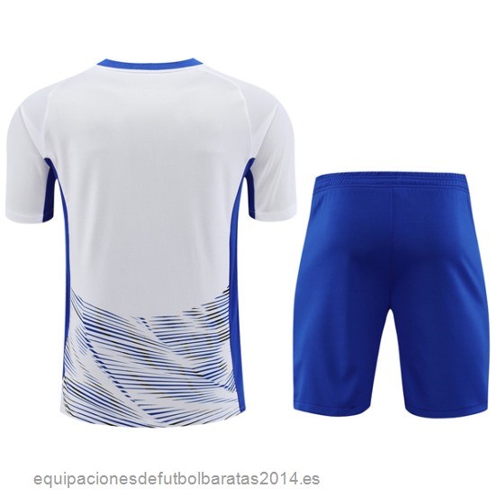 Nuevo Entrenamiento Conjunto Completo Inter Milan 23/24 Blanco Azul Baratas